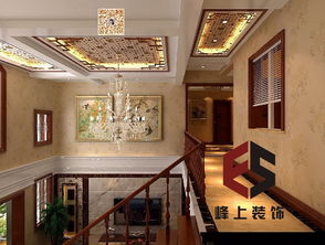 340平中式現(xiàn)代別墅豪宅裝修效果案例 雅居花園中式峰上裝飾公司裝修實景圖賞析 土巴兔家居室內裝修設計效果圖