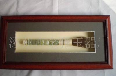 毛筆 鏡框毛筆 室內裝飾(圖)